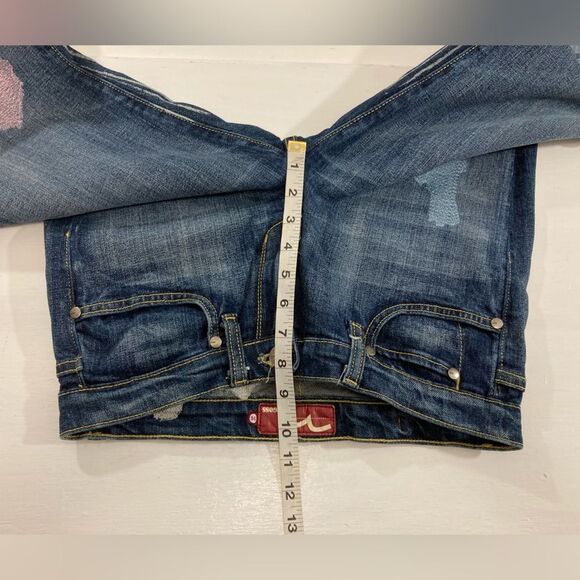 Vintage Miss Vigoss Jeans Women’s 5/6 Bootcut Mid Rise Embroidered Y2K - Picture 12 of 14